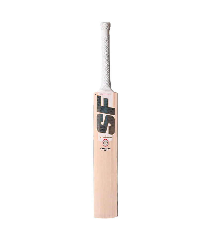 SF Cadillac 777 English willow cricket bat, Short Handle, front view