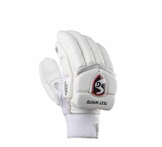 SG Test White Batting Gloves - Adult RH