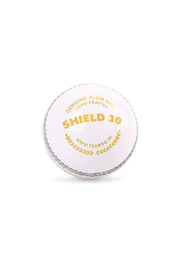 SG Shield 30 White Cricket Leather Balls – Box of 12