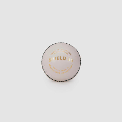 SG Shield 20 White Leather Cricket Balls – Box of 12