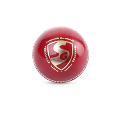 SG Shield 20 Red Cricket Leather Ball Pack of 3