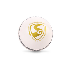 SG Shield 20 White Leather Cricket Ball alternate view