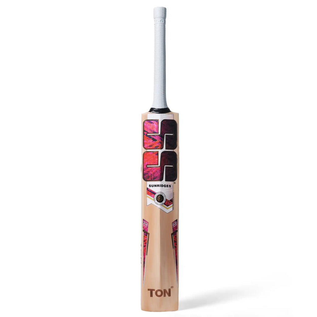 Orange English Willow Cricket Bat