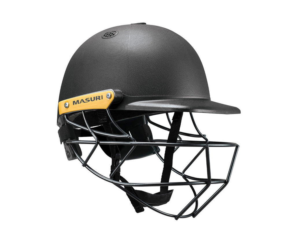 Masuri C-Line Steel Black Cricket Helmet