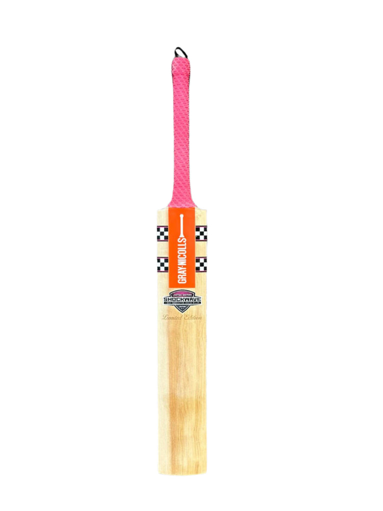 Gray Nicolls GN Shock Wave Limited Edition English Willow cricket bat front view