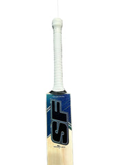 SF Triumph Onyx English willow cricket bat, Short Handle, face view