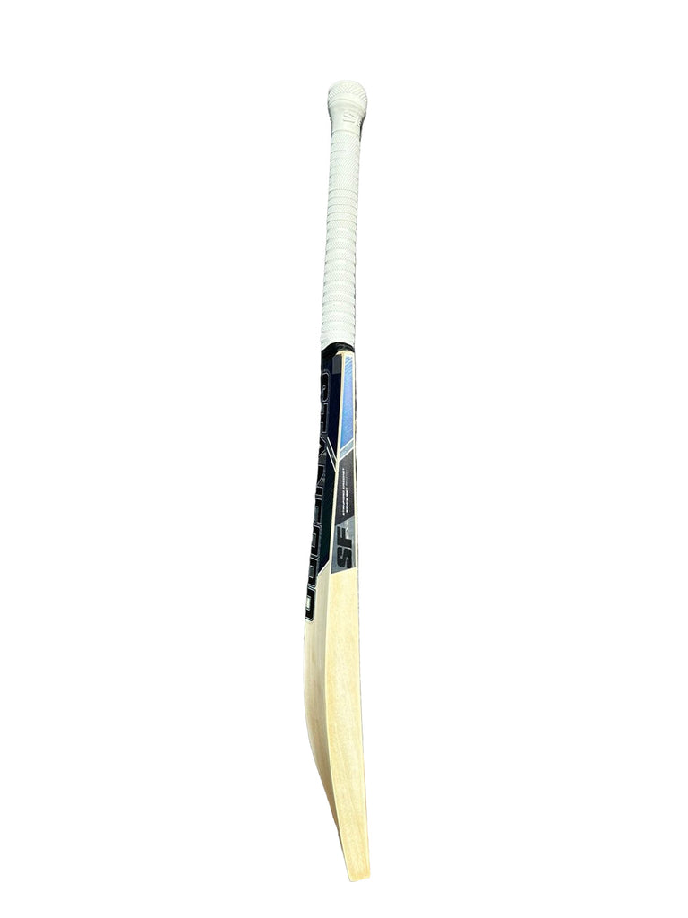 SF Triumph Onyx English willow cricket bat, Short Handle, side view