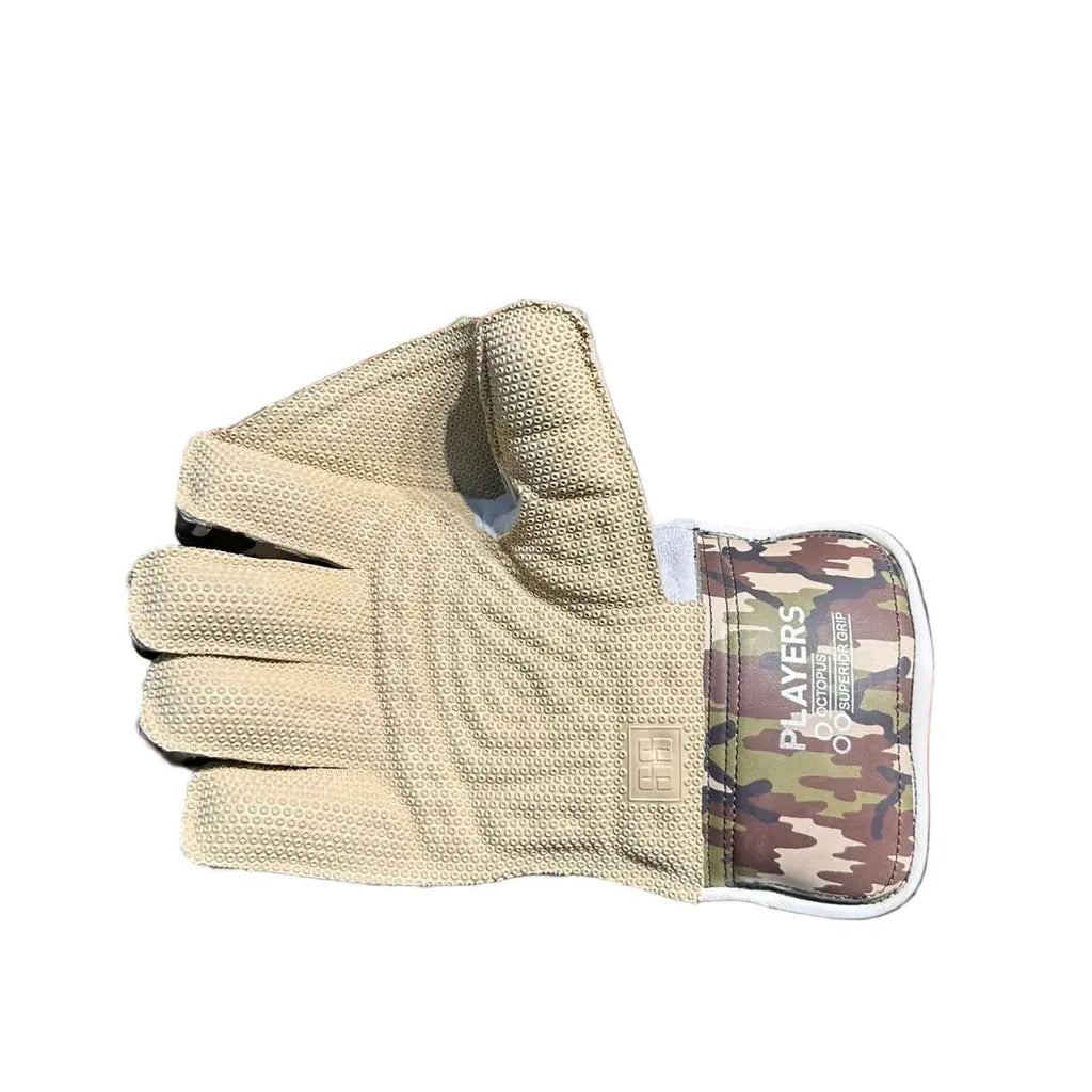 SS Players Series Camo Cricket Wicket Keeping Gloves back