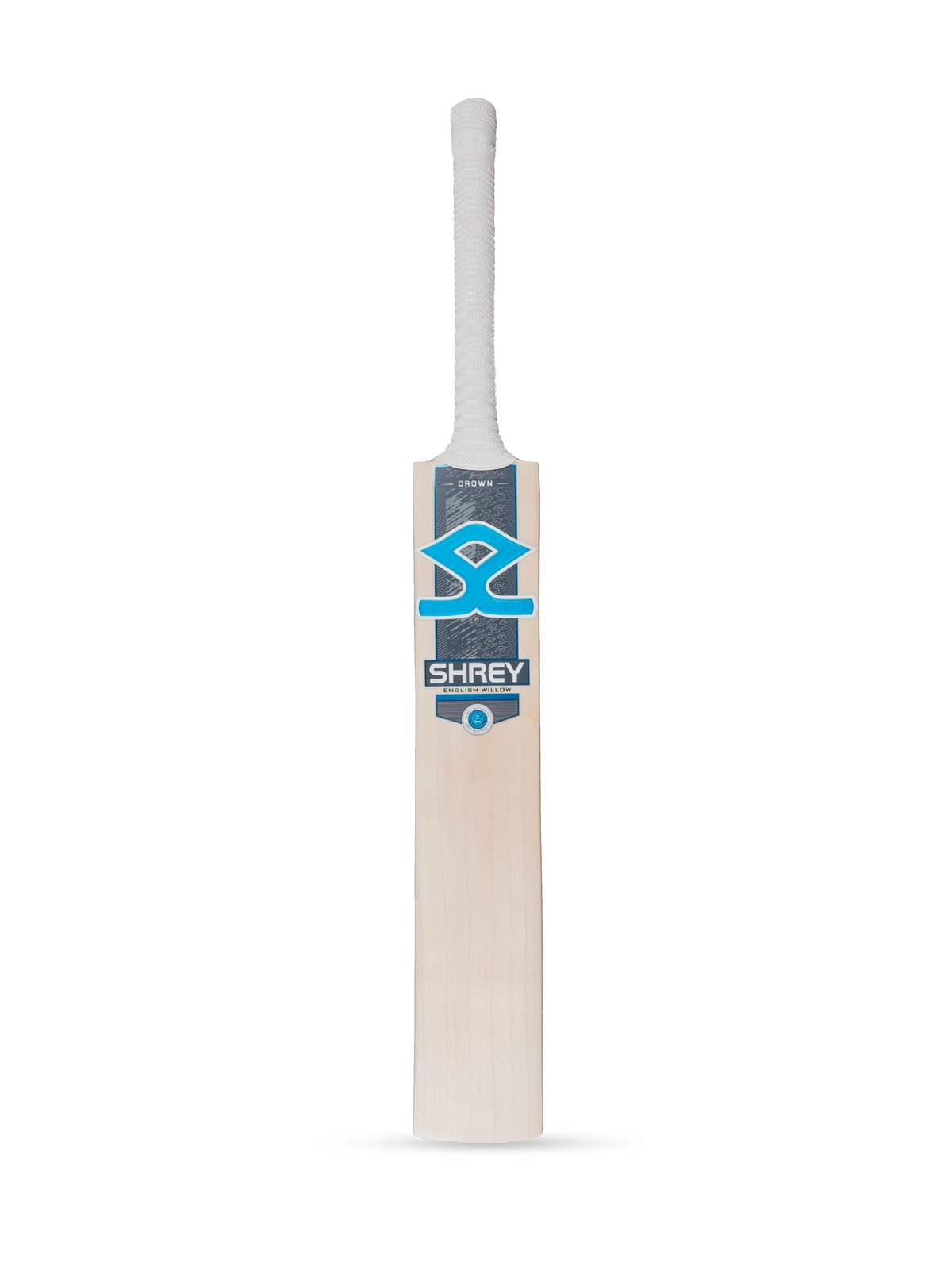 Shrey Crown English Willow Cricket Bat - Short Handle front