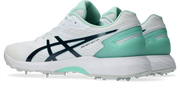 ASICS Women's 350 Not Out FF Cricket Shoe - White/Bright Sunstone alternate view 2