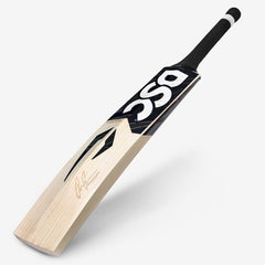 DSC Blak Rachin Ravindra Players Edition English Willow Cricket Bat Harrow front view