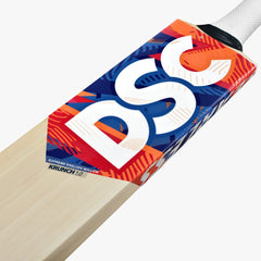 DSC Krunch 1.0 English willow cricket bat, side profile