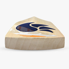 DSC Krunch 1.0 English willow cricket bat, toe detail