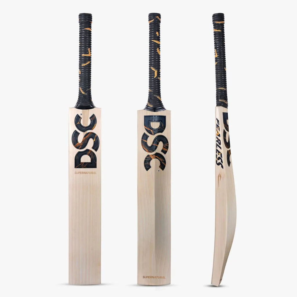 DSC Super Natural English Willow Cricket Bat front view