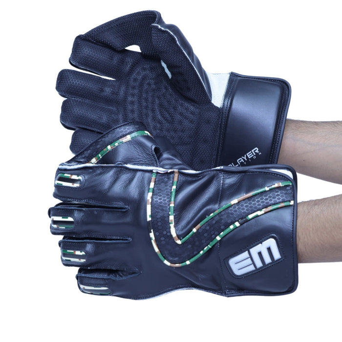 EM MSD Player Edition Cricket Wicket Keeping Gloves