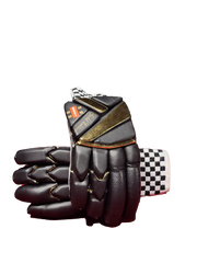 Gray Nicolls Gold Edition batting gloves black