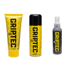 Griptec complete combo showing one paste, one spray and one remover