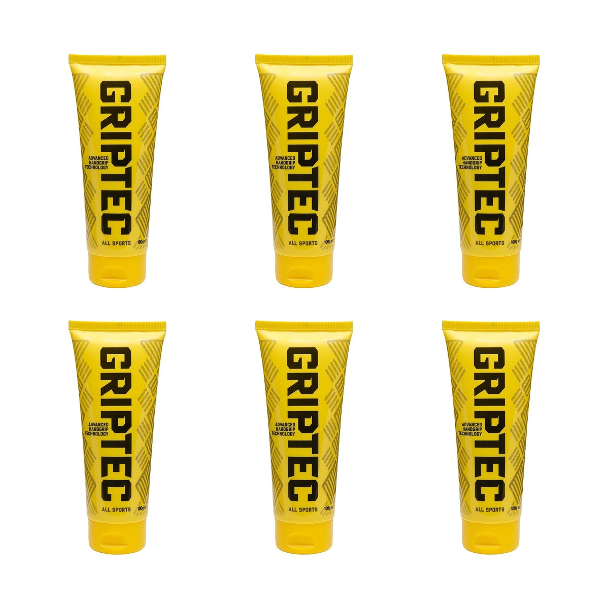 Griptec Original Paste 100g six pack showing six tubes