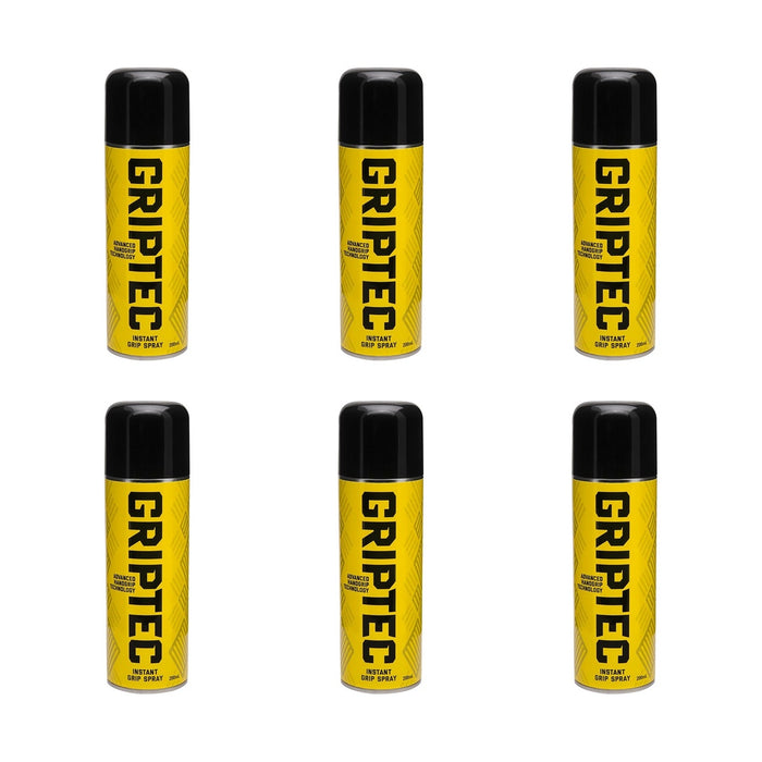 Griptec Advanced Handgrip Spray 200ml - 6 Pack
