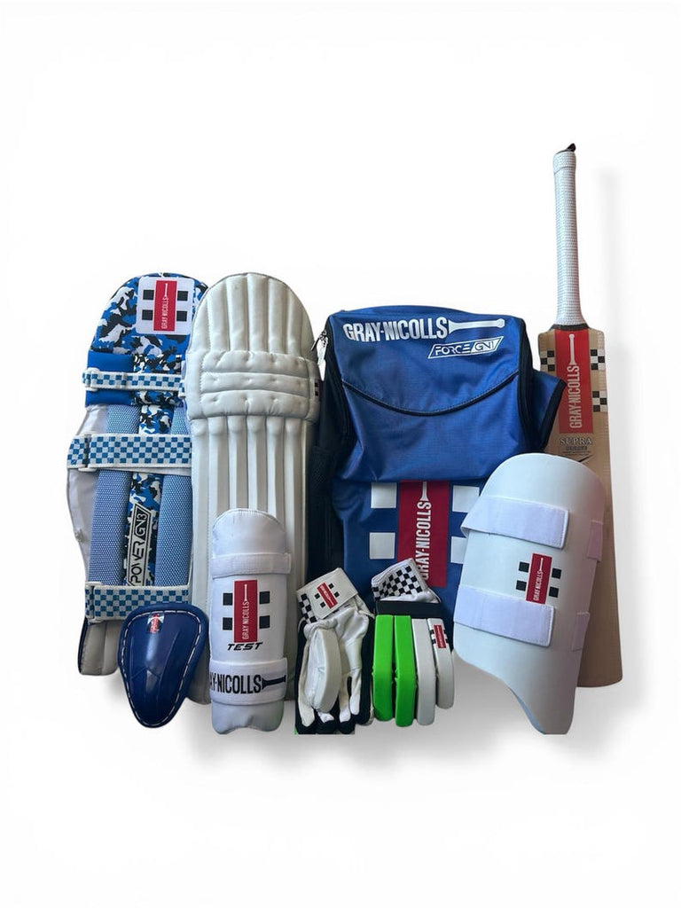 Gray Nicolls Supra Pulse GN2 complete cricket kit