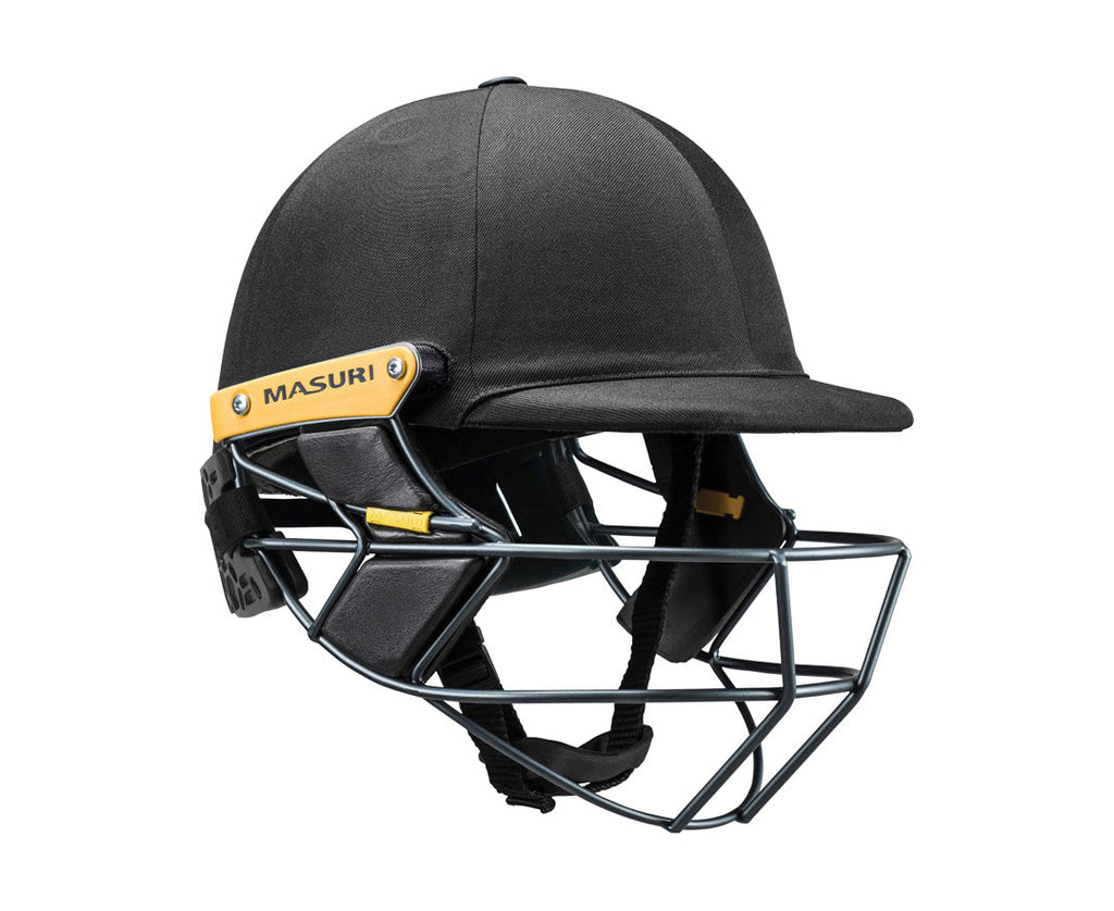 Masuri T-Line Steel Black Cricket Helmet
