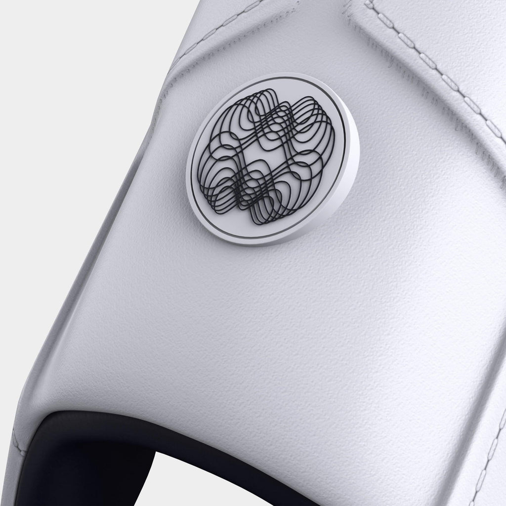 Moonwalkr Leg Guards 2.0 white side view