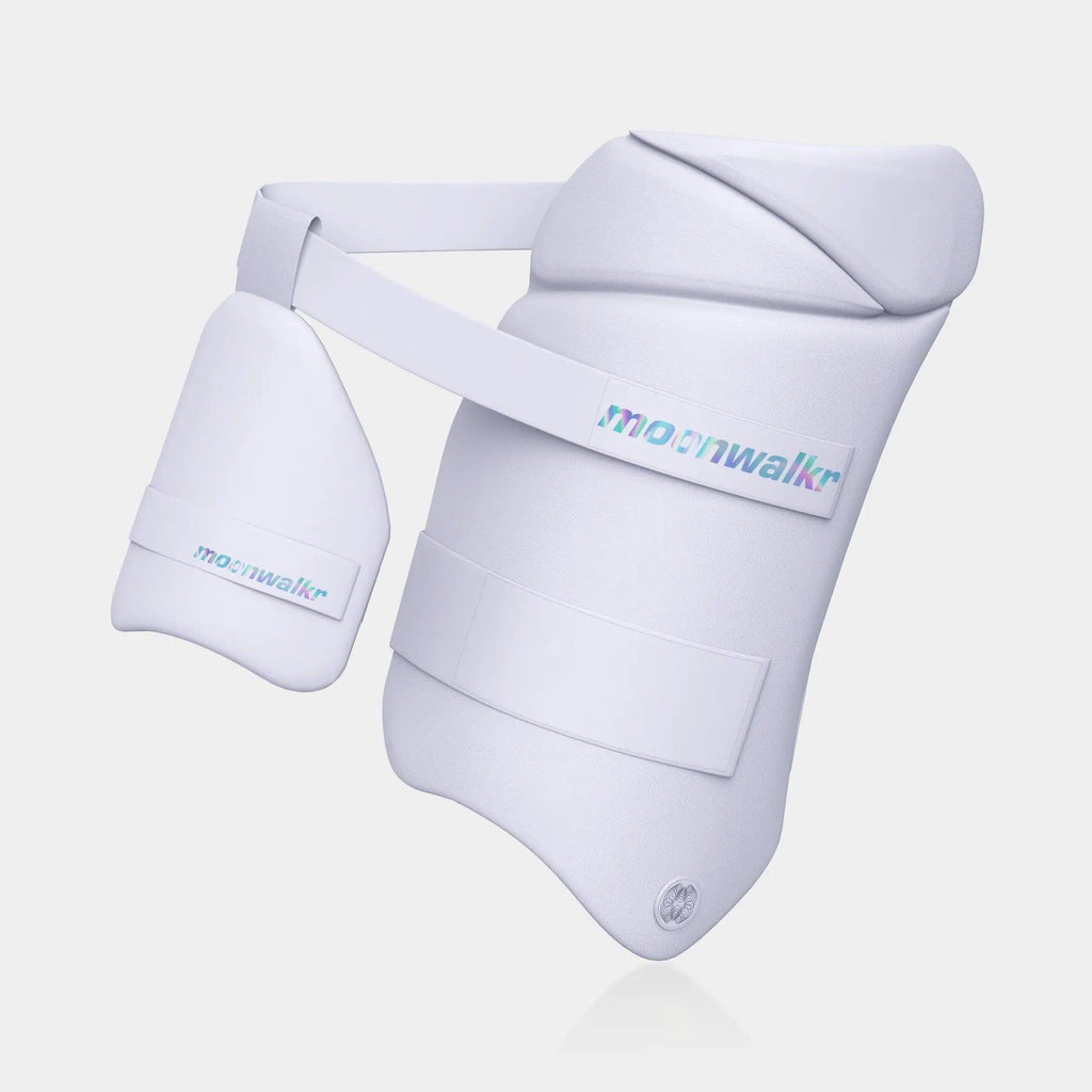 Moonwalkr Thigh Guards 2.0 White - Medium Right Handed