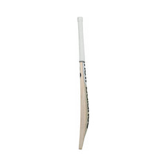 Side profile and edge of New Balance Heritage 500i English willow cricket bat