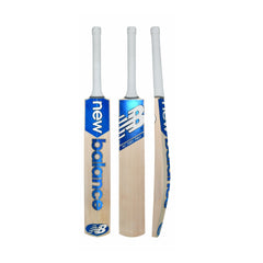 New Balance TC 700i Pro English willow cricket bat, Short Handle, front, back and side views