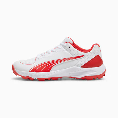 Puma 24 FH 10769901 Cricket Rubber Shoes - White/Red