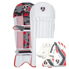 SG Club Wicket Keeping Combo Youth - original Shopify product photos