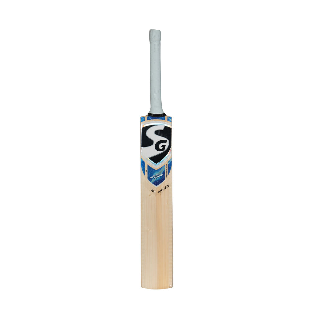 SG HP Ravage English and Kashmir Combo Cricket Bat official rear view