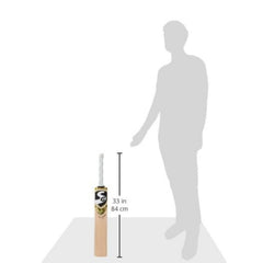 SG HP Ravage English Willow cricket bat detail