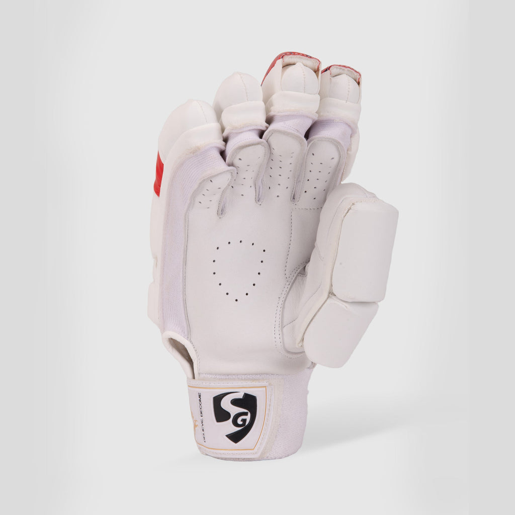 SG KLR 1 Batting Gloves finger protection view