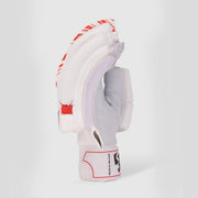 SG Player Cricket Batting Gloves wrist and backhand detail
