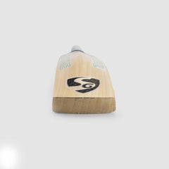 SG Players Edition English Willow Cricket Bat toe and profile detail