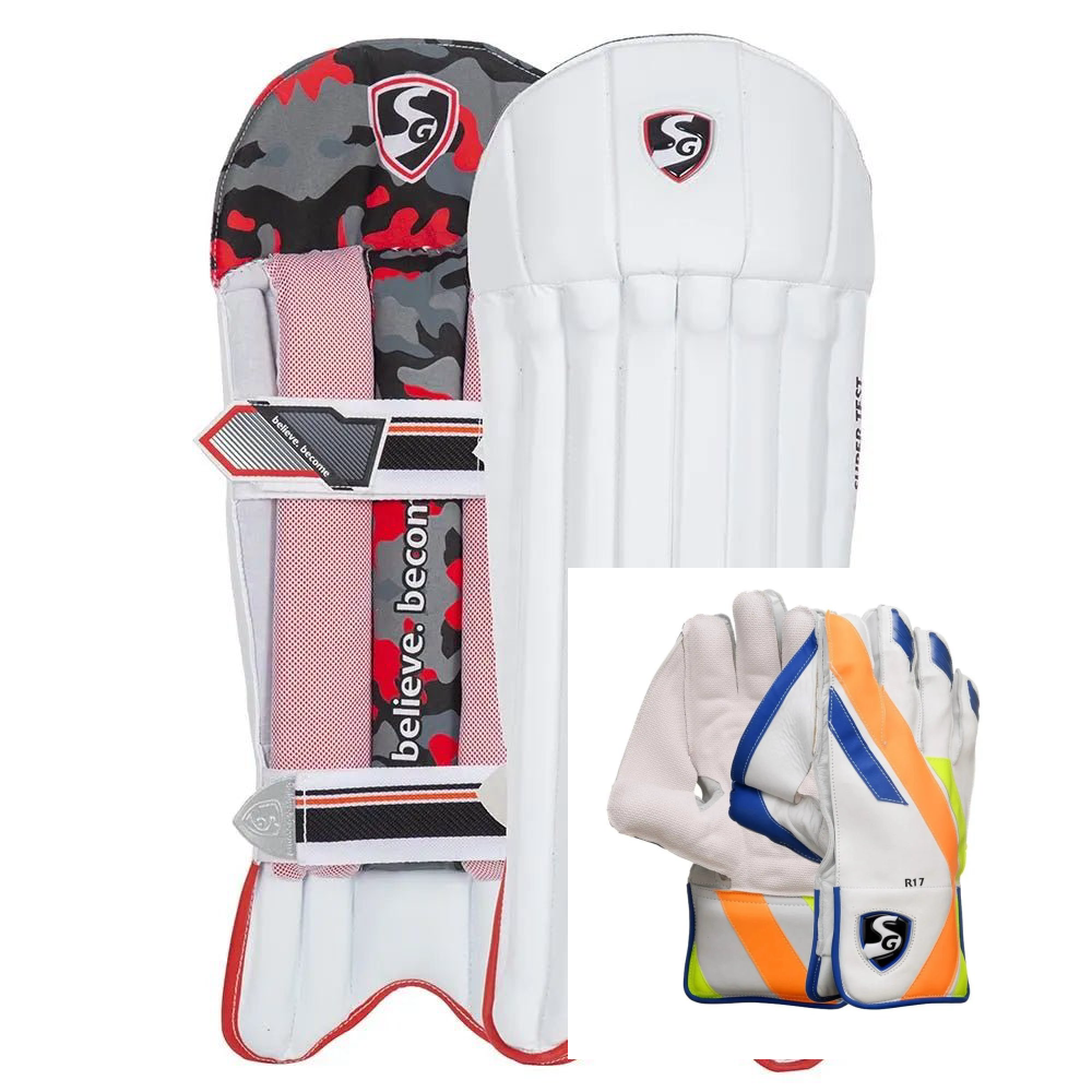 SG R17 Premium Wicket Keeping Combo Adult - original Shopify product photos