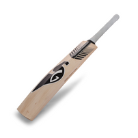 SG Sunny Tonny Icon Black English Willow Cricket Bat angled rear profile