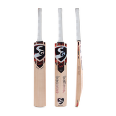 SG Sunny Tonny English Willow Cricket Bat official toe and blade detail