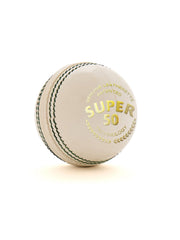 SG Super 50 White Cricket Ball official product image