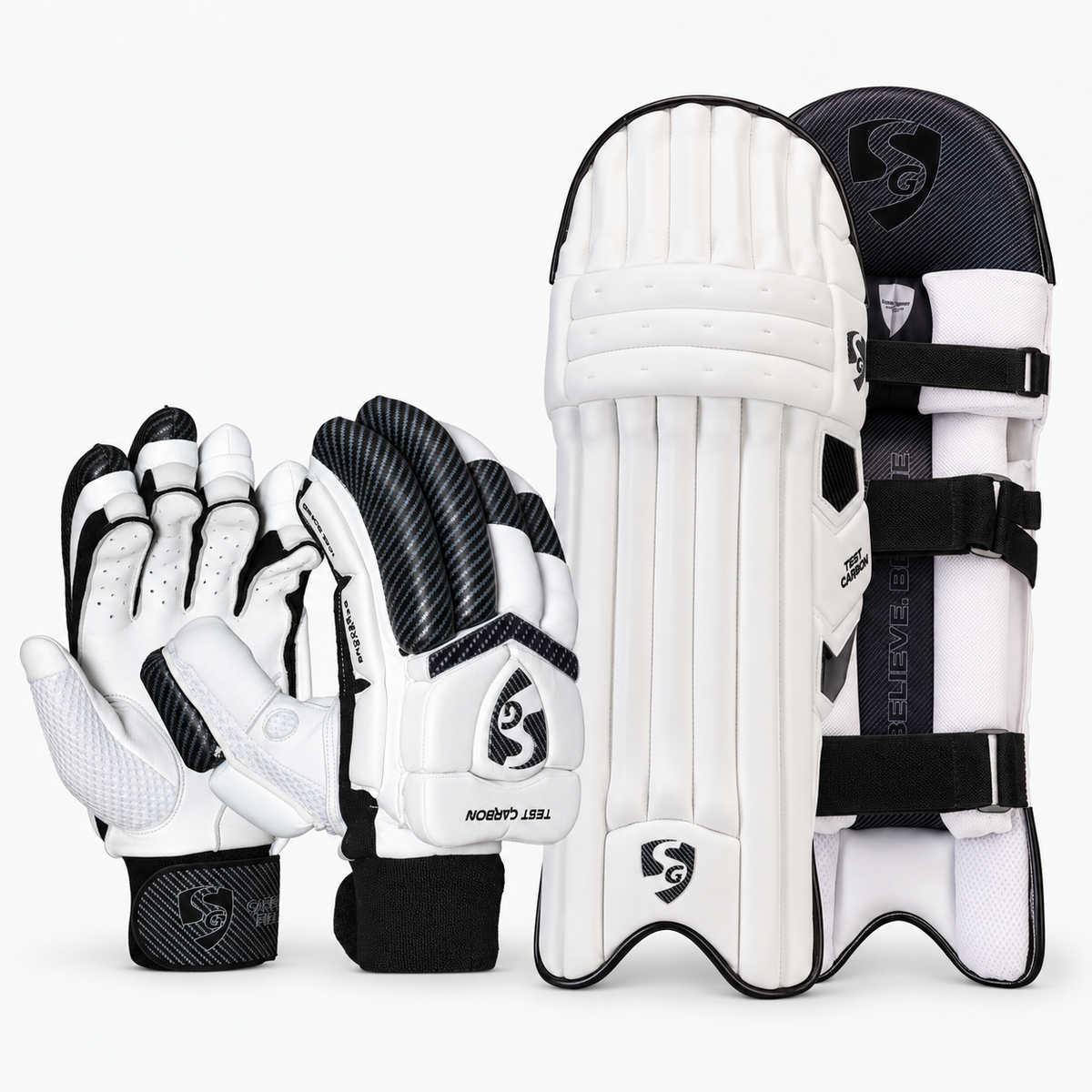 SG Test Carbon Batting Combo – Adult Right Handed