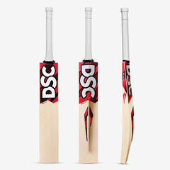 DSC Intense Shoc cricket bat front view