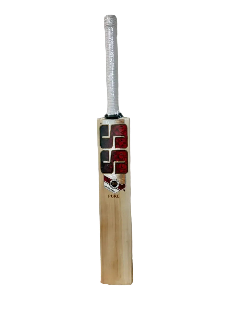 SS Players Reserve Pure English Willow Cricket Bat front view