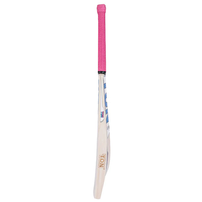 SS TON Slasher English Willow Cricket Bat edge profile view