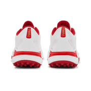 Tenxu Youngstar Kids Cricket Shoes - Bright White/Racing Red view 5