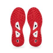 Tenxu Youngstar Kids Cricket Shoes - Bright White/Racing Red view 7