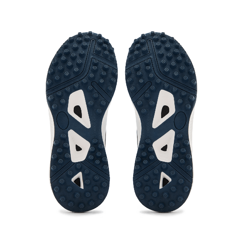 Tenxu Criclite Cricket Rubber Shoes White Navy view 6