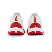 Tenxu All Rounder Cricket Rubber Shoes Bright White Racing Red view 4