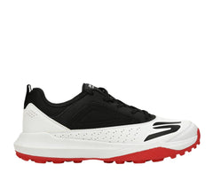 Skechers 214205ID WBRD Cricket Turf Shoes White Black Red view 1