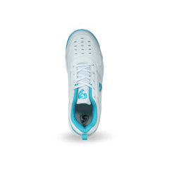 SG Fusion Cricket Rubber Shoes Teal White view 10
